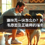 猫咪秃一块怎么办？掉毛原因及正确用药指南（图2）