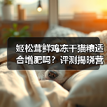 姬松茸鲜鸡冻干猫粮适合增肥吗？评测揭晓营养真相（图2）