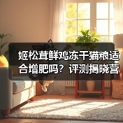 姬松茸鲜鸡冻干猫粮适合增肥吗？评测揭晓营养真相（图4）