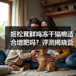 姬松茸鲜鸡冻干猫粮适合增肥吗？评测揭晓营养真相（图3）