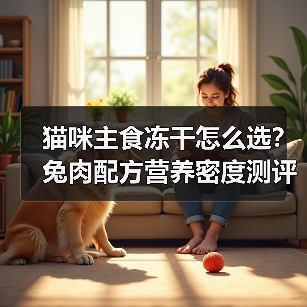 猫咪主食冻干怎么选？兔肉配方营养密度测评（图1）