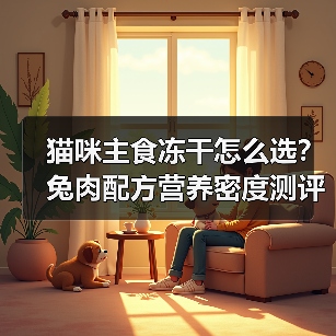 猫咪主食冻干怎么选？兔肉配方营养密度测评（图4）