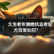 久生老年猫粮抗衰老配方效果如何?(图2) 久生老年猫粮抗衰老配方效果如何?(图2)