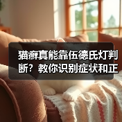 猫癣真能靠伍德氏灯判断？教你识别症状和正确检查方法（图2）