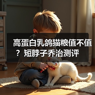 高蛋白乳鸽猫粮值不值？短脖子乔治测评（图3）