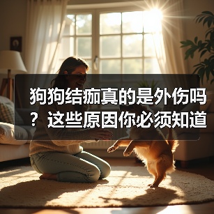 狗狗结痂真的是外伤吗？这些原因你必须知道（图1）