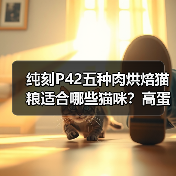 纯刻P42五种肉烘焙猫粮适合哪些猫咪？高蛋白猫粮需注意哪些禁忌？（图1）