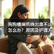 狗狗瘙痒抓挠出血不止怎么办？原因及护理方法全解析（图3）