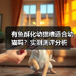 有鱼酥化幼猫粮适合幼猫吗？实测测评分析（图2）