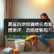 高蛋白烘焙猫粮长肉发腮测评，透明度够吗？（图3）