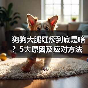 狗狗大腿红疹到底是啥？5大原因及应对方法（图1）