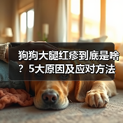 狗狗大腿红疹到底是啥？5大原因及应对方法（图4）
