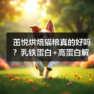 茁悦烘焙猫粮真的好吗？乳铁蛋白+高蛋白解析（图4）