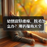 幼猫皮肤瘙痒、脱毛怎么办？用药指南大全（图1）