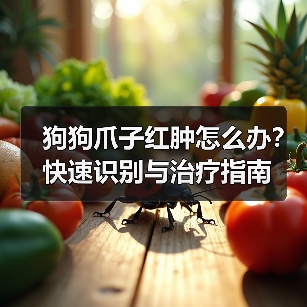 狗狗爪子红肿怎么办？快速识别与治疗指南