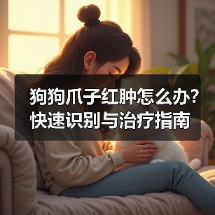 狗狗爪子红肿怎么办?快速识别与治疗指南(图4) 狗狗爪子红肿怎么办?快速识别与治疗指南(图4)