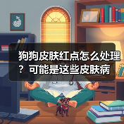 狗狗皮肤红点怎么处理？可能是这些皮肤病