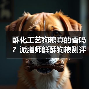 酥化工艺狗粮真的香吗?派膳师鲜酥狗粮测评解析(图2) 酥化工艺狗粮真的香吗?派膳师鲜酥狗粮测评解析(图2)