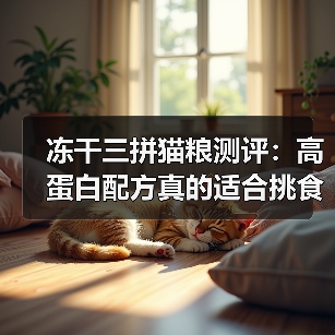 冻干三拼猫粮测评:高蛋白配方真的适合挑食猫咪吗?(图3) 冻干三拼猫粮测评:高蛋白配方真的适合挑食猫咪吗?(图3)