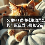久生FIT猫粮减脂效果如何？蛋白质与脂肪含量解析