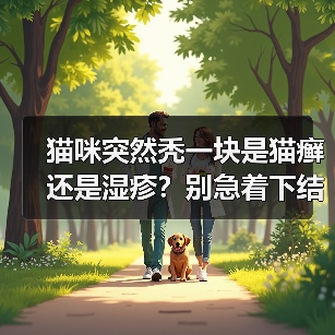 猫咪突然秃一块是猫癣还是湿疹？别急着下结论！（图3）