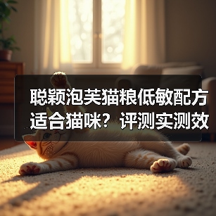 聪颖泡芙猫粮低敏配方适合猫咪？评测实测效果如何？