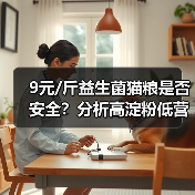 9元/斤益生菌猫粮是否安全？分析高淀粉低营养性价比