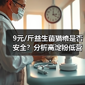9元/斤益生菌猫粮是否安全?分析高淀粉低营养性价比(图3) 9元/斤益生菌猫粮是否安全?分析高淀粉低营养性价比(图3)
