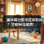 猫咪尾巴脱毛是皮肤病?警惕种马尾病!(图2) 猫咪尾巴脱毛是皮肤病?警惕种马尾病!(图2)