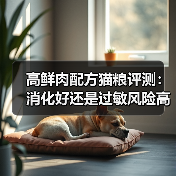 高鲜肉配方猫粮评测：消化好还是过敏风险高？