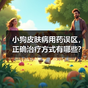 小狗皮肤病用药误区,正确治疗方式有哪些?(图1) 小狗皮肤病用药误区,正确治疗方式有哪些?(图1)