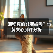 猫粮真的能洁齿吗？蛋黄夹心测评分析