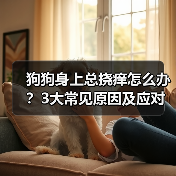 狗狗身上总挠痒怎么办？3大常见原因及应对方法（图1）
