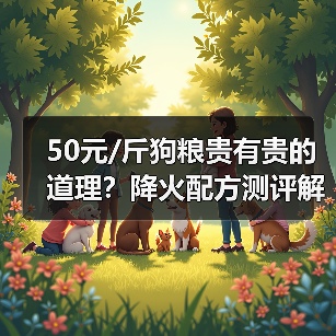 50元/斤狗粮贵有贵的道理?降火配方测评解析(图2) 50元/斤狗粮贵有贵的道理?降火配方测评解析(图2)