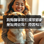 狗狗脚掌发红频繁舔舐是趾间炎吗?原因和治疗全解析(图4) 狗狗脚掌发红频繁舔舐是趾间炎吗?原因和治疗全解析(图4)