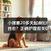 小猫崽20多天起癣如何自愈?正确护理很关键(图3) 小猫崽20多天起癣如何自愈?正确护理很关键(图3)