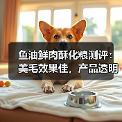 鱼油鲜肉酥化粮测评:美毛效果佳,产品透明度待提升?(图3) 鱼油鲜肉酥化粮测评:美毛效果佳,产品透明度待提升?(图3)