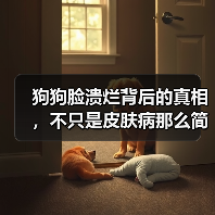 狗狗脸溃烂背后的真相,不只是皮肤病那么简单!(图1) 狗狗脸溃烂背后的真相,不只是皮肤病那么简单!(图1)