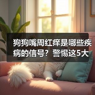 狗狗嘴周红痒是哪些疾病的信号?警惕这5大原因!(图1) 狗狗嘴周红痒是哪些疾病的信号?警惕这5大原因!(图1)