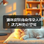 猫咪皮肤病会传染人吗？这几种务必警惕（图3）