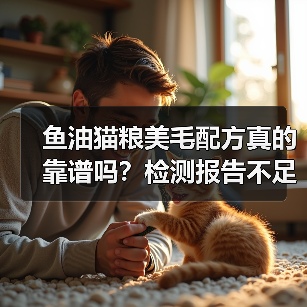 鱼油猫粮美毛配方真的靠谱吗?检测报告不足或成隐患(图4) 鱼油猫粮美毛配方真的靠谱吗?检测报告不足或成隐患(图4)