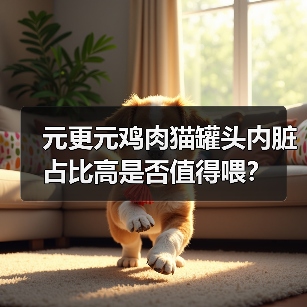 元更元鸡肉猫罐头内脏占比高是否值得喂？