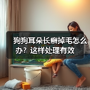 狗狗耳朵长癣掉毛怎么办?这样处理有效(图2) 狗狗耳朵长癣掉毛怎么办?这样处理有效(图2)
