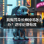 狗狗耳朵长癣掉毛怎么办?这样处理有效(图1) 狗狗耳朵长癣掉毛怎么办?这样处理有效(图1)