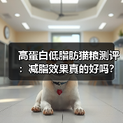 高蛋白低脂肪猫粮测评:减脂效果真的好吗?(图3) 高蛋白低脂肪猫粮测评:减脂效果真的好吗?(图3)