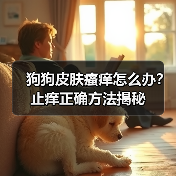 狗狗皮肤瘙痒怎么办?止痒正确方法揭秘(图1) 狗狗皮肤瘙痒怎么办?止痒正确方法揭秘(图1)