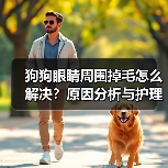 狗狗眼睛周围掉毛怎么解决?原因分析与护理建议(图1) 狗狗眼睛周围掉毛怎么解决?原因分析与护理建议(图1)