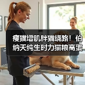 瘦猫增肌胖猫绕路！伯纳天纯生时力猫粮高蛋白测评