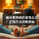 猫咪患猫癣在家怎么治?正确方法避免传染(图3) 猫咪患猫癣在家怎么治?正确方法避免传染(图3)