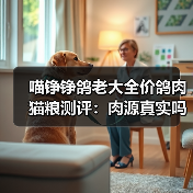 喵铮铮鸽老大全价鸽肉猫粮测评：肉源真实吗？（图4）